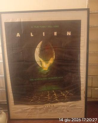 Manifesto originale ALIEN del 1979 185 x135