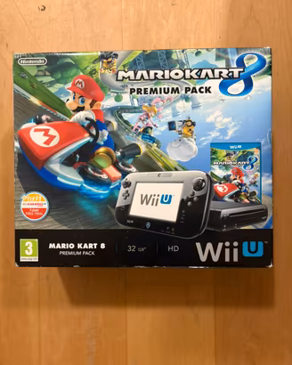 WiiU premium pack+giochi+controller