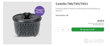 Cestello per Bimby TM31