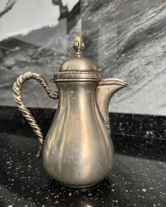 Caffettiera vintage in Alpacca - Italia anni 30/40