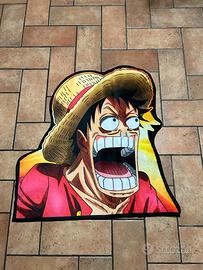 Tappeto Anime OnePiece Ruffy tessuto magico