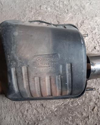 marmitta completa MERCEDES CLK.