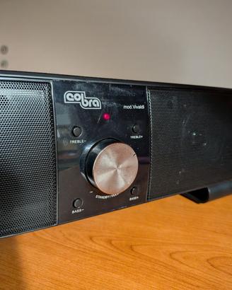 Cassa Soundbar PC / TV Cobra Vivaldi 24W (Solo Cav
