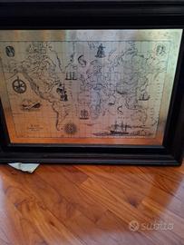 planisfero storico in argento 