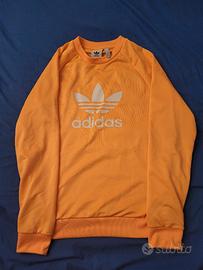 Felpa adidas arancione 