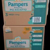 420 pannolini Pampers baby-dry taglia 3