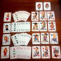 Set di carte da gioco primi anni '90