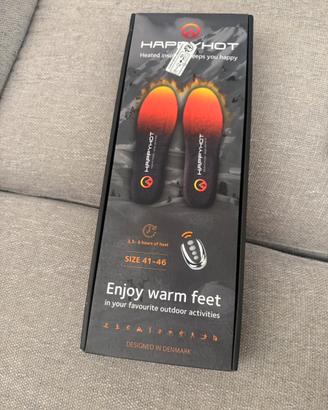 Soletta Scaldapiedi per attività outdoor