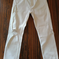 Jeans Bianchi Strappati