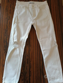Jeans Bianchi Strappati