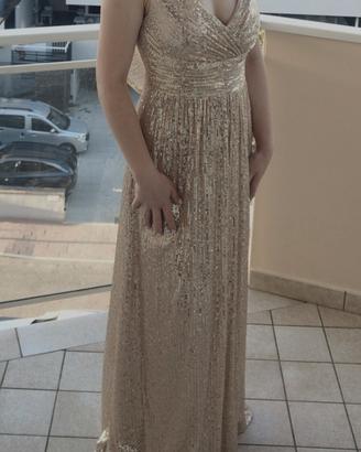 vestito oro