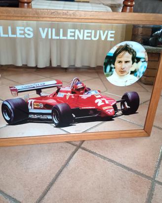 Quadro specchio di Gilles Villeneuve – pezzo vinta