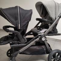 Passeggino frattelare gemellare
