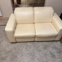 Divani in pelle Natuzzi con relax