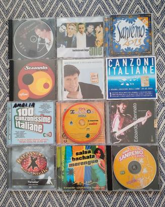 Lotto di 12 CD musicali