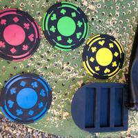 Originali sottobicchieri del Casino dell'Arizona