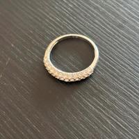 Anello argento 925 brillantini