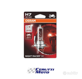 Lampadina H7 Osram Night Racer 50 alta luminosità