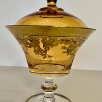 Alzata centrotavola Vetrerie di Empoli