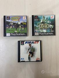 Playstaion 1 giochi calcio