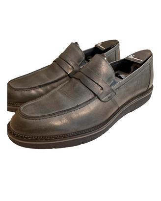 Mocassini Franzini Uomo – Pelle Blu, Made in Italy