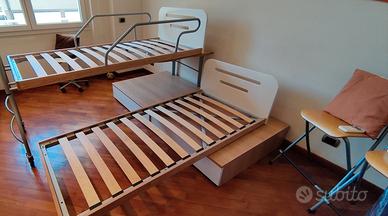 Letto a castello scorrevole, Erreuno Arredamenti