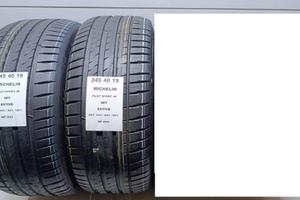2 GOMME 245 40 19 MICHELIN NUOVE RIF3503