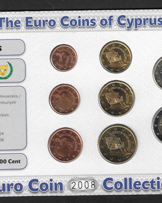 Cipro - Euro Coin Collection - 2008 FdC UNC