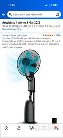 Ventilatore Nebulizzatore