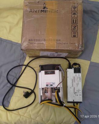 AntMiner z9 mini+ psu750w  unico proprietario
