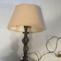 vecchia lampada in ottone 1940 vintage