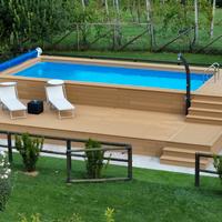 piscina fuoriterra personalizzata