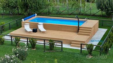 piscina fuoriterra personalizzata