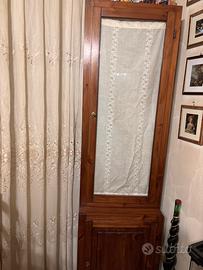 Fuciliera angolare in legno