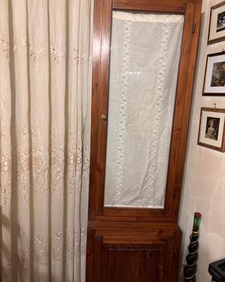 Fuciliera angolare in legno