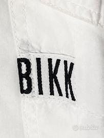 Camicia nuova bianca alta qualità BIKKEMBERGS