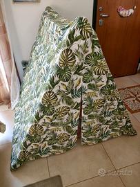 Tenda Capanna realizzata in legno e tessuto nuova