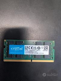 RAM Crucial DDR4 3200Mhz 32Gb Sodimm 