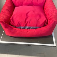 Cuccia grande, tessuto tecnico sfoderabile