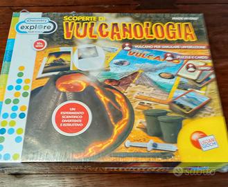 Gioco Tavolo Lisciani Nuovo Vulcani 