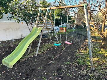 Altalena e scivolo