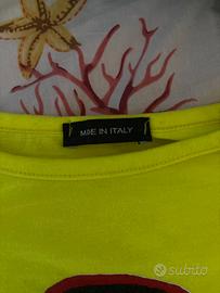 T-Shirt La Casa di Carta Giallo Fluorecente