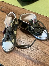 Scarpe bambino canguro mimetiche n32