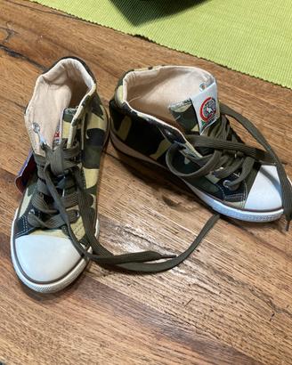 Scarpe bambino canguro mimetiche n32