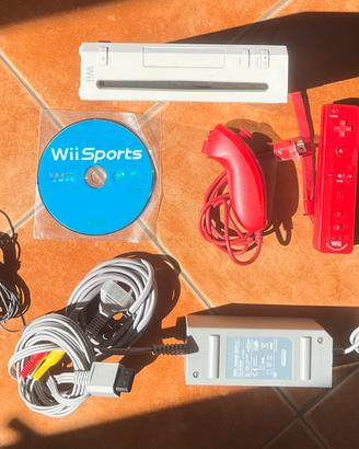 Console Nintendo Wii Bianca (Modello RVL-001)