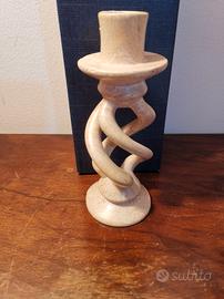 portacandela in marmo