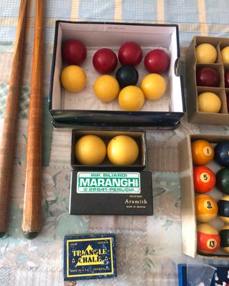 SET COMPLETO DA BILIARDO