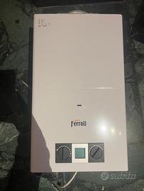 Scaldabagno a gas con batteria