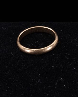 Fedina Classica in Oro Giallo 18 Carati