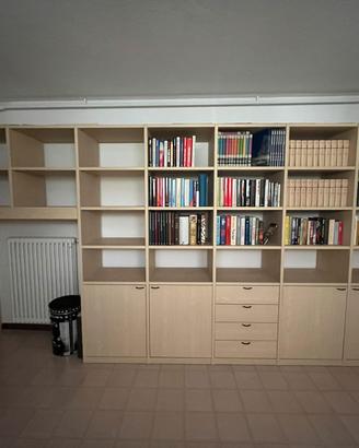 Studio libreria piu 2 scrivanie